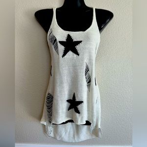 Rehab knit tank, size S/M